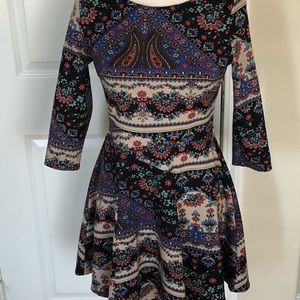 Dan Munier.A-Line MultiColored Dress.NWOT.